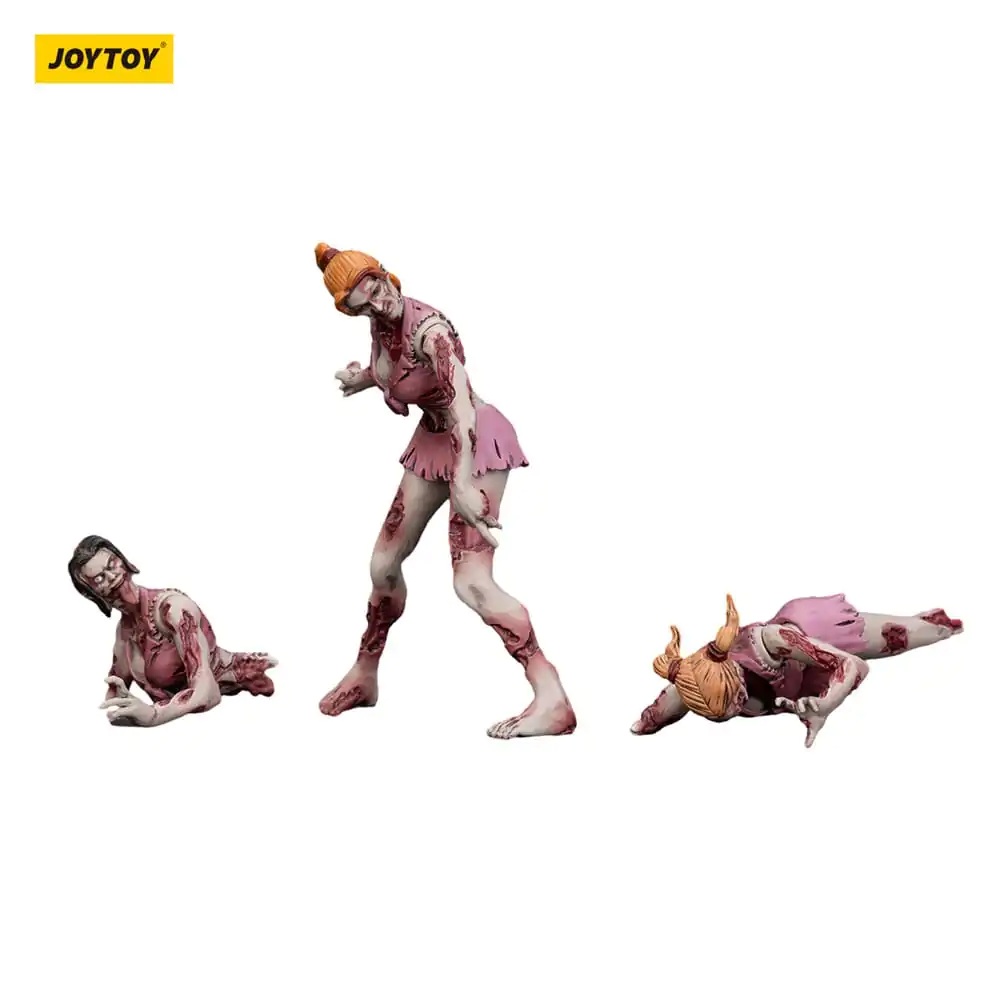 Zombie Dark Source Action Figures 3-Pack Cheer Leaders 8 cm product photo