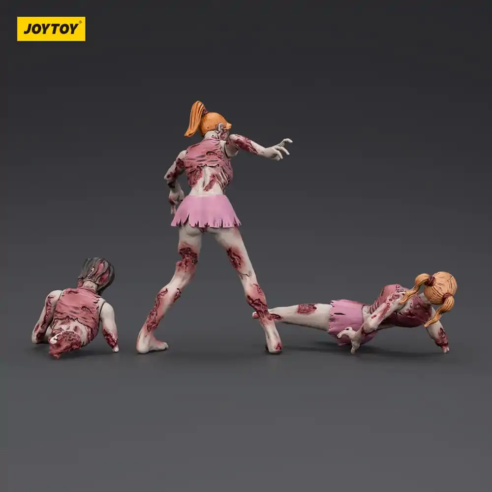 Zombie Dark Source Action Figures 3-Pack Cheer Leaders 8 cm product photo