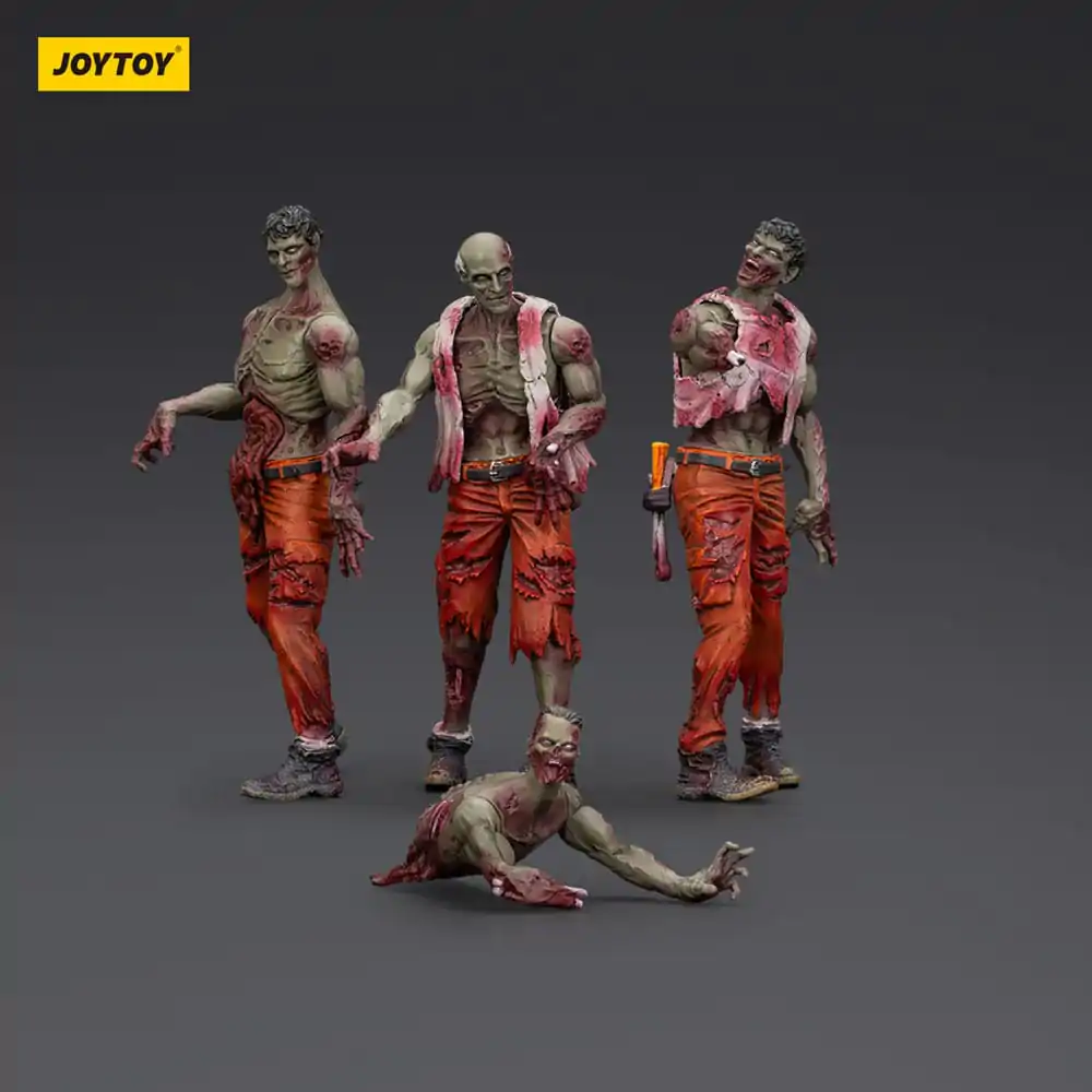 Zombie Dark Source Action Figures 4-Pack Mechanic Team 8 cm product photo