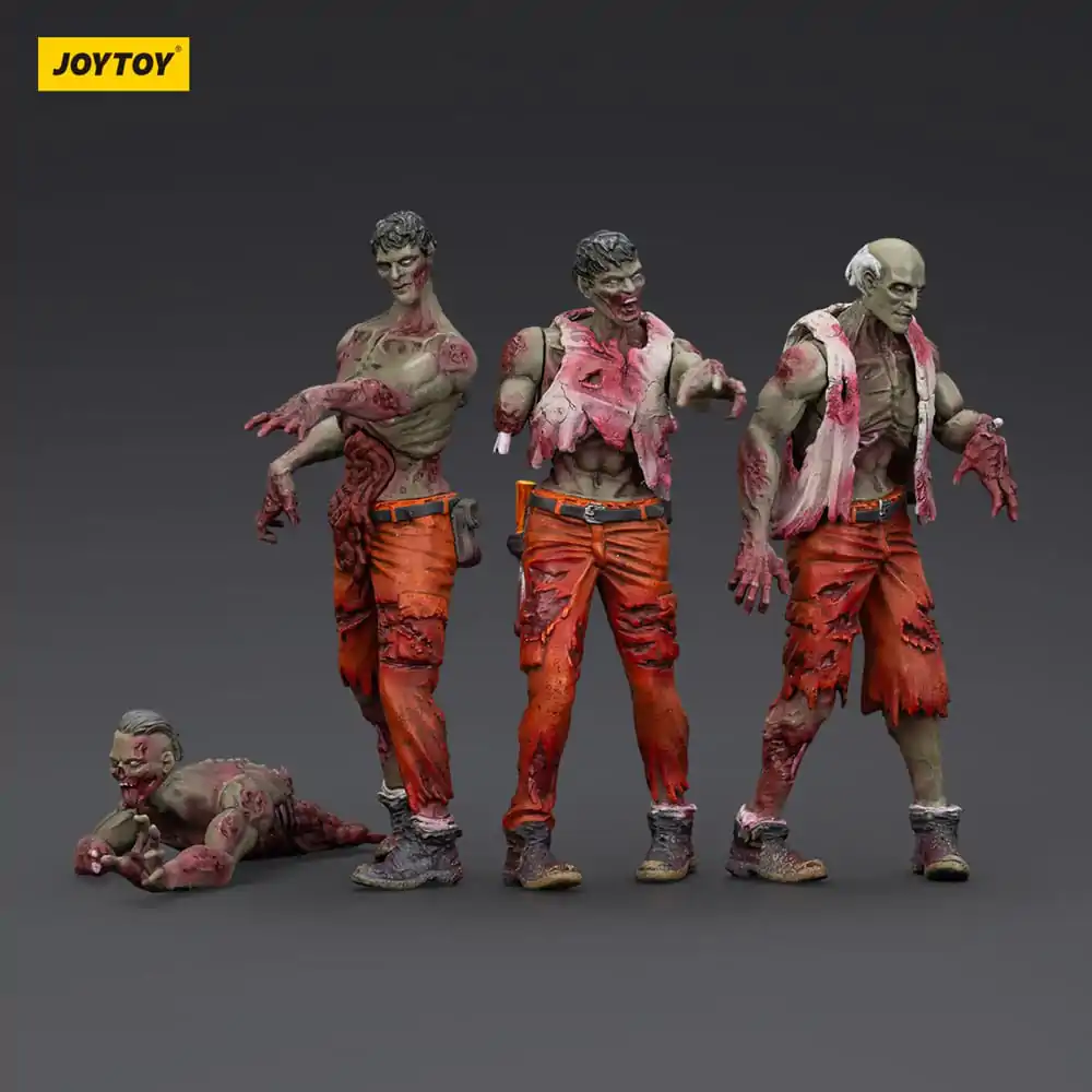 Zombie Dark Source Action Figures 4-Pack Mechanic Team 8 cm product photo
