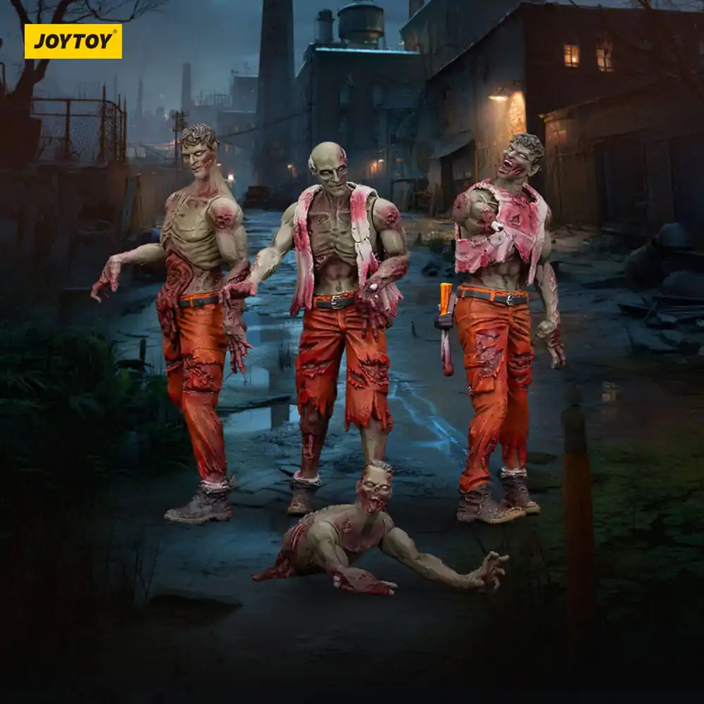 Zombie Dark Source Action Figures 4-Pack Mechanic Team 8 cm product photo
