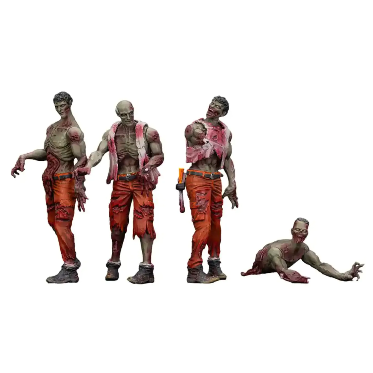 Zombie Dark Source Action Figures 4-Pack Mechanic Team 8 cm product photo