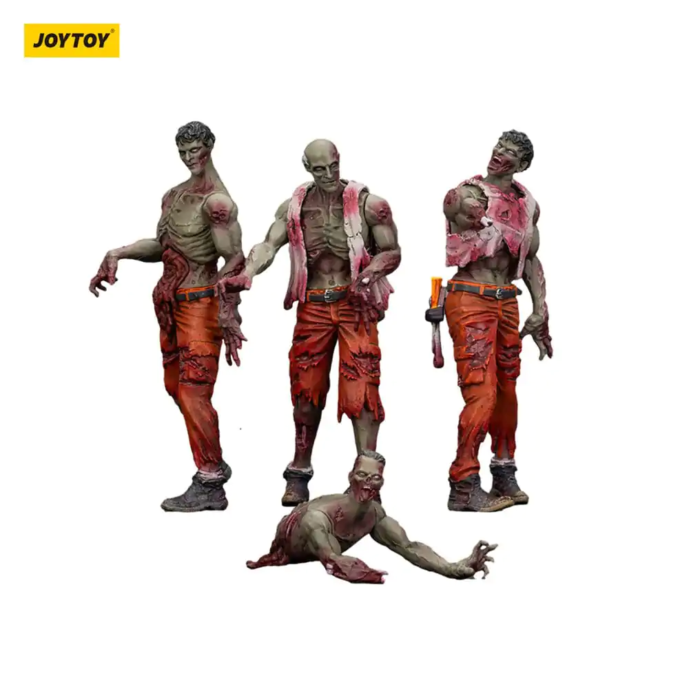 Zombie Dark Source Action Figures 4-Pack Mechanic Team 8 cm product photo