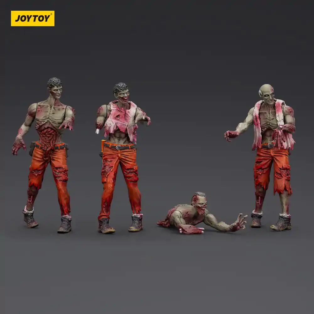 Zombie Dark Source Action Figures 4-Pack Mechanic Team 8 cm product photo