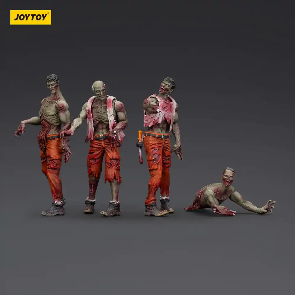Zombie Dark Source Action Figures 4-Pack Mechanic Team 8 cm product photo