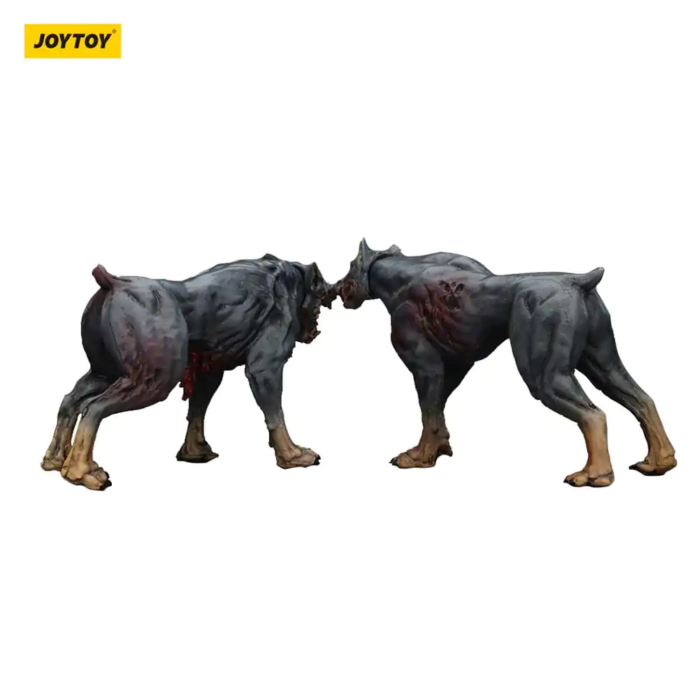 Zombie Dark Source Action Figures 2-Pack Police Dogs 8 cm product photo