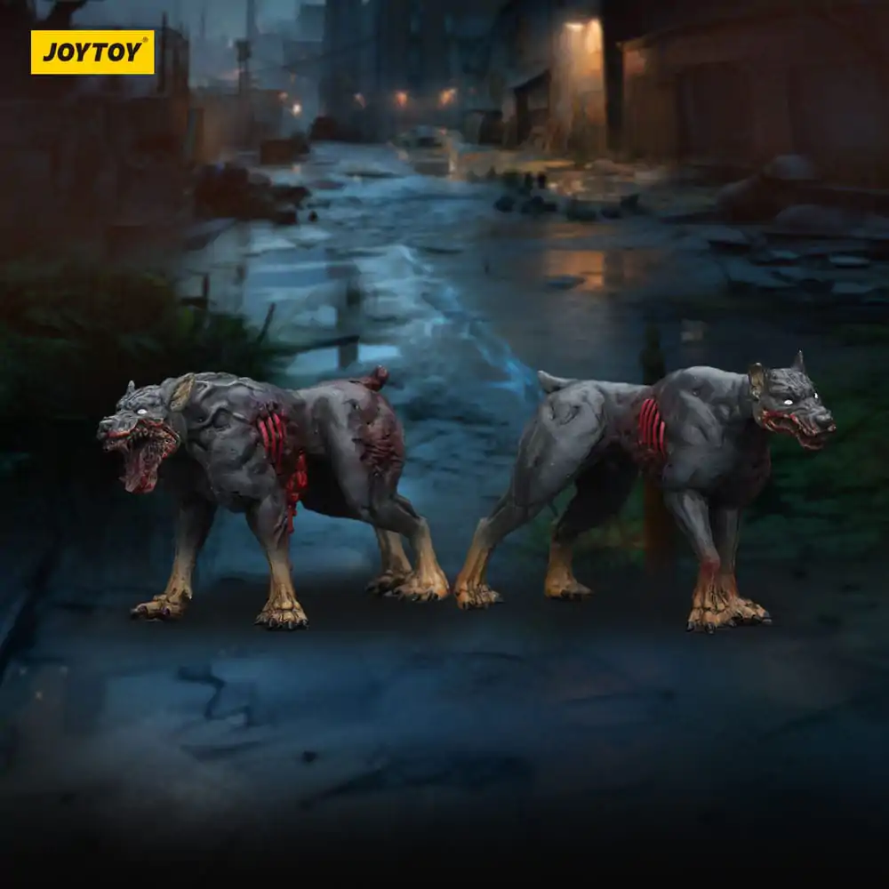 Zombie Dark Source Action Figures 2-Pack Police Dogs 8 cm product photo