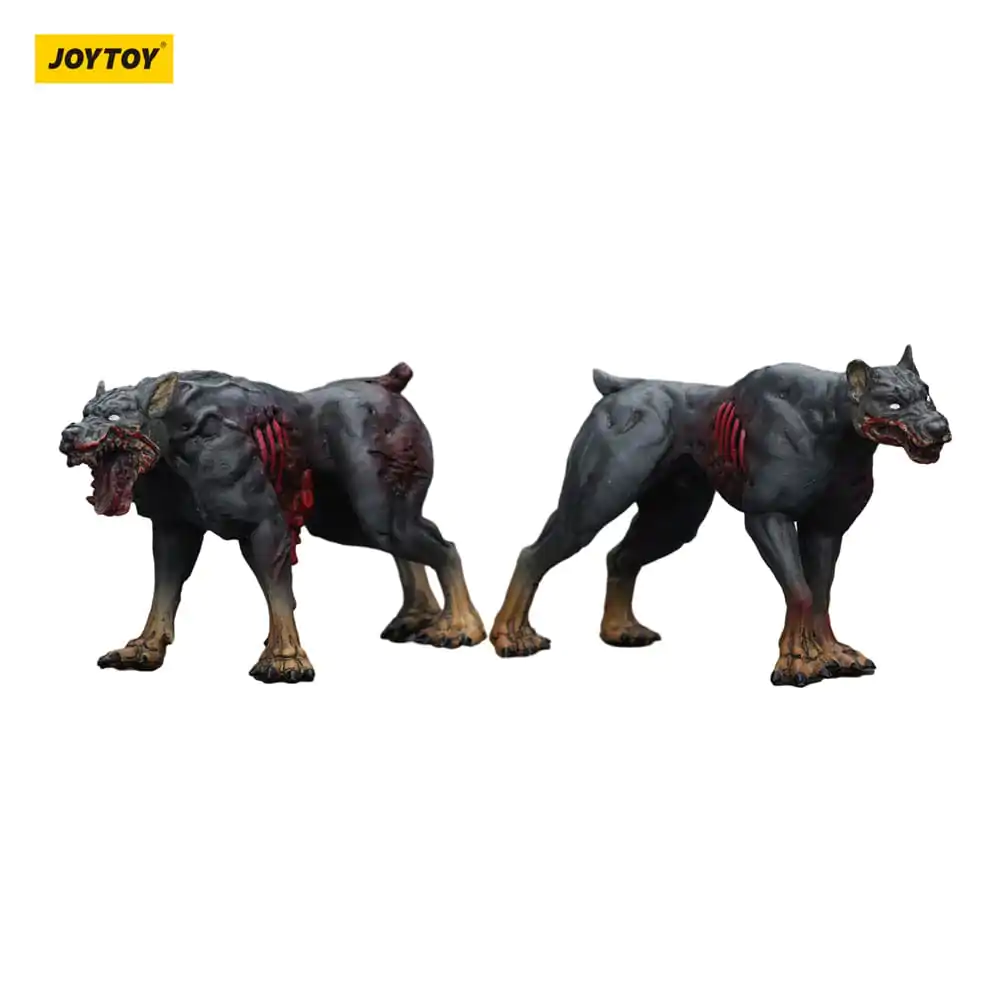 Zombie Dark Source Action Figures 2-Pack Police Dogs 8 cm product photo