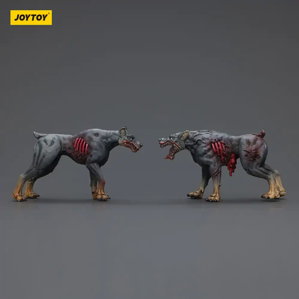 Zombie Dark Source Action Figures 2-Pack Police Dogs 8 cm product photo