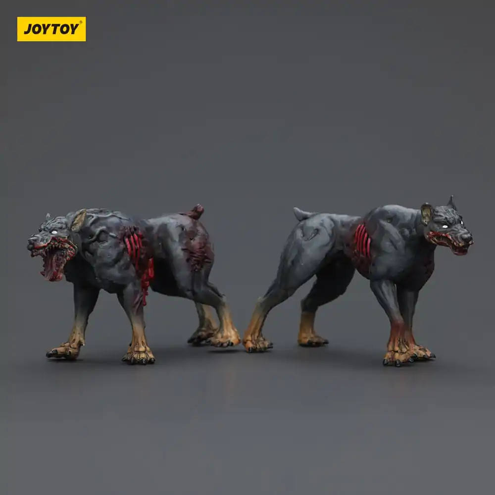 Zombie Dark Source Action Figures 2-Pack Police Dogs 8 cm product photo