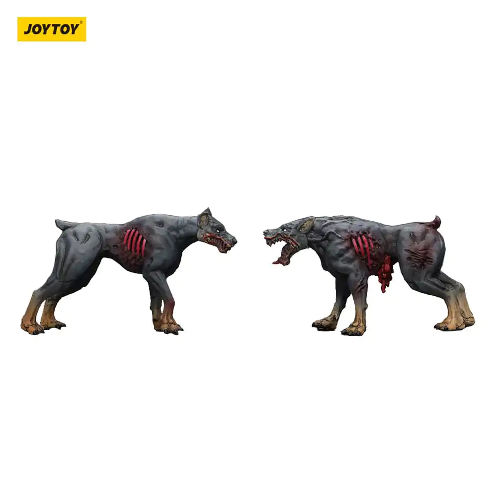 Zombie Dark Source Action Figures 2-Pack Police Dogs 8 cm product photo