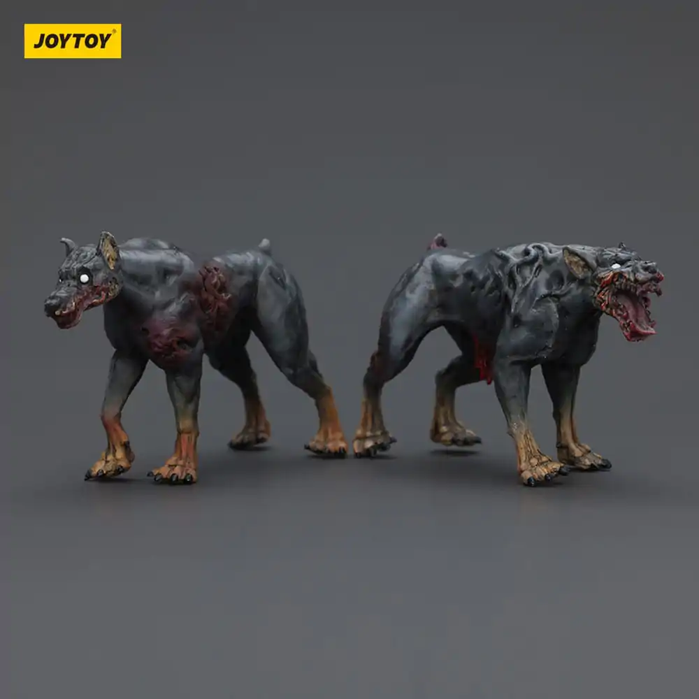 Zombie Dark Source Action Figures 2-Pack Police Dogs 8 cm product photo