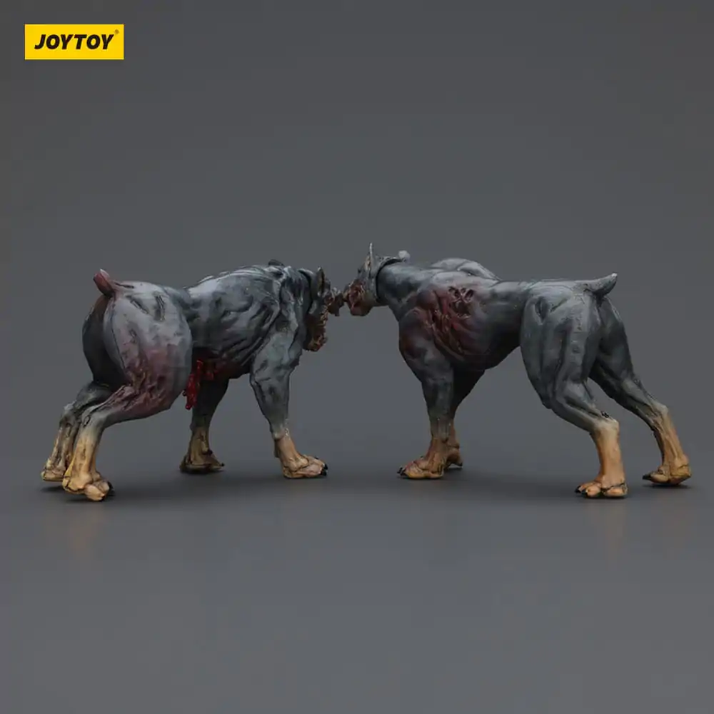 Zombie Dark Source Action Figures 2-Pack Police Dogs 8 cm product photo
