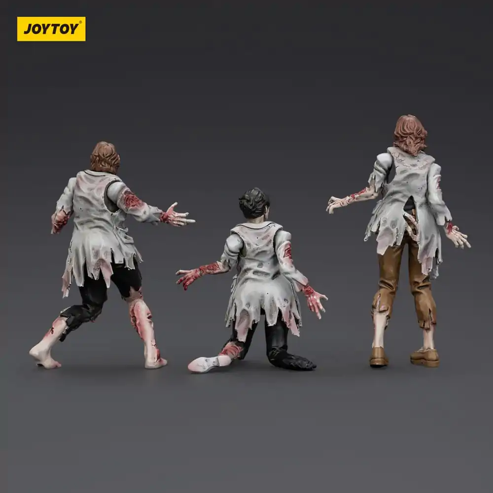 Zombie Dark Source Action Figures 3-Pack Scientists (Female) 8 cm product photo