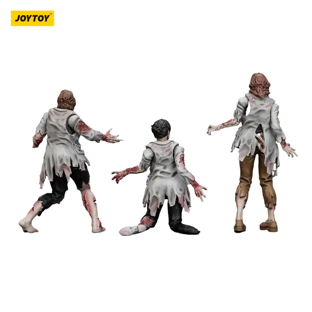 Zombie Dark Source Action Figures 3-Pack Scientists (Female) 8 cm product photo