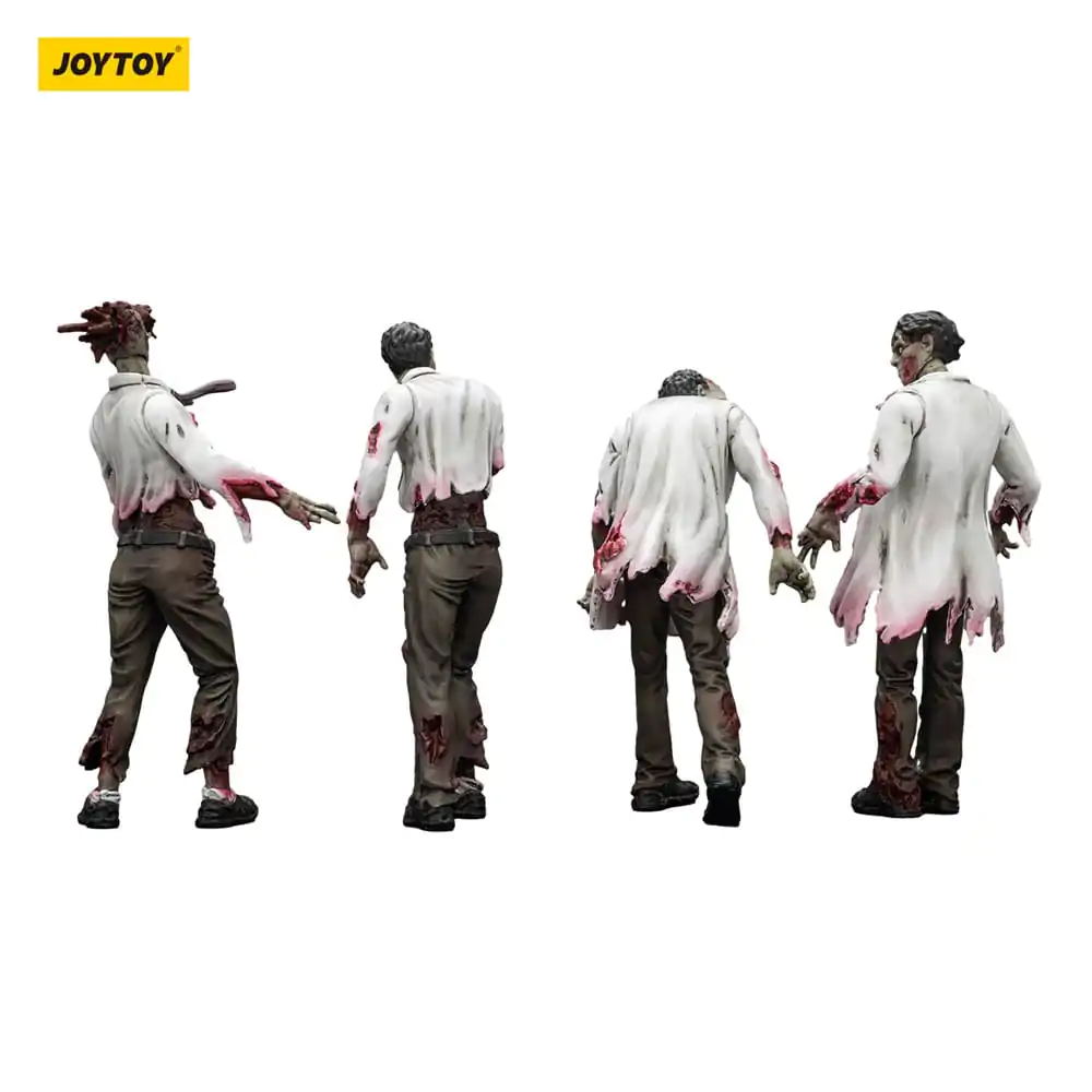 Zombie Dark Source Action Figures 4-Pack Scientists (Male) 8 cm product photo