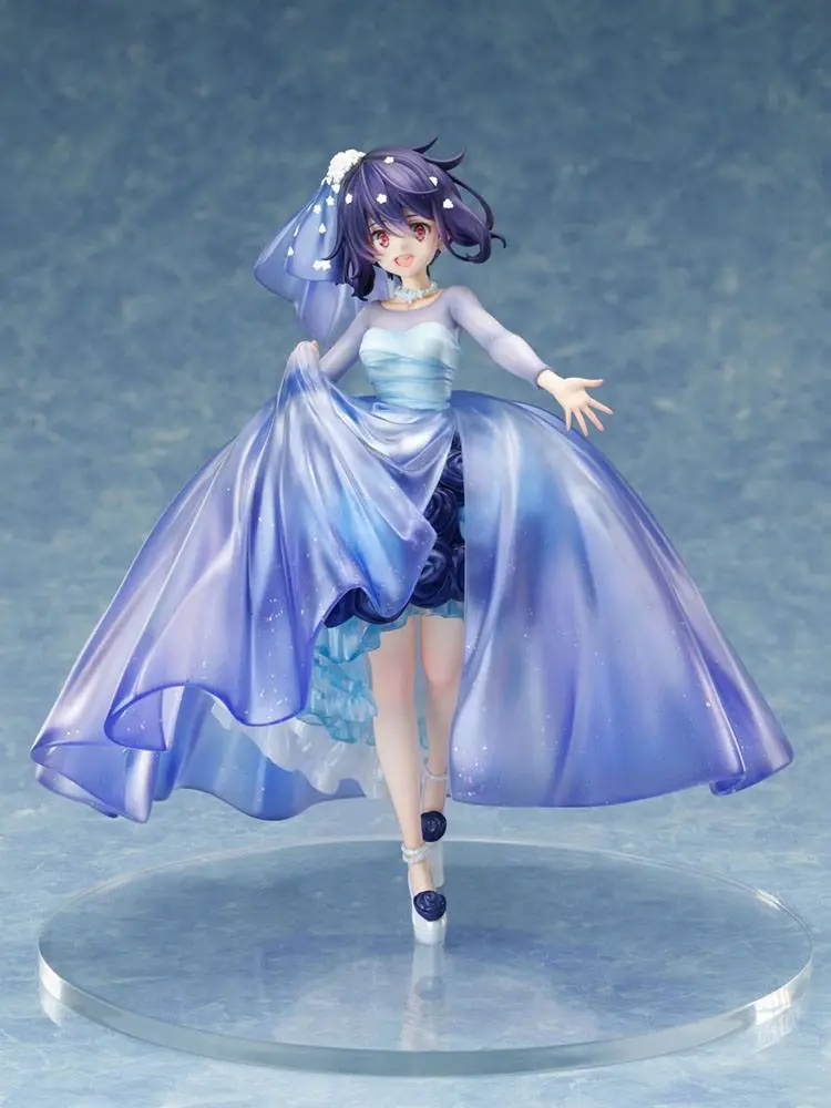 Zombie Land Saga Revenge PVC Statue 1/7 Ai Mizuno Wedding Dress 24 cm product photo