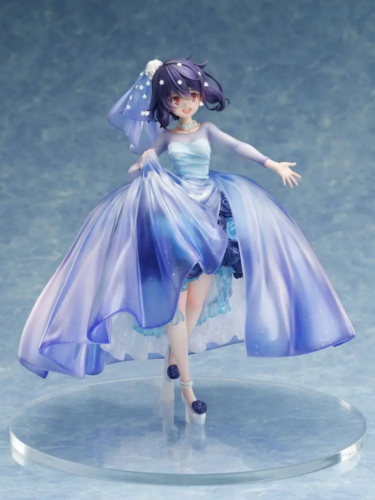 Zombie Land Saga Revenge PVC Statue 1/7 Ai Mizuno Wedding Dress 24 cm product photo