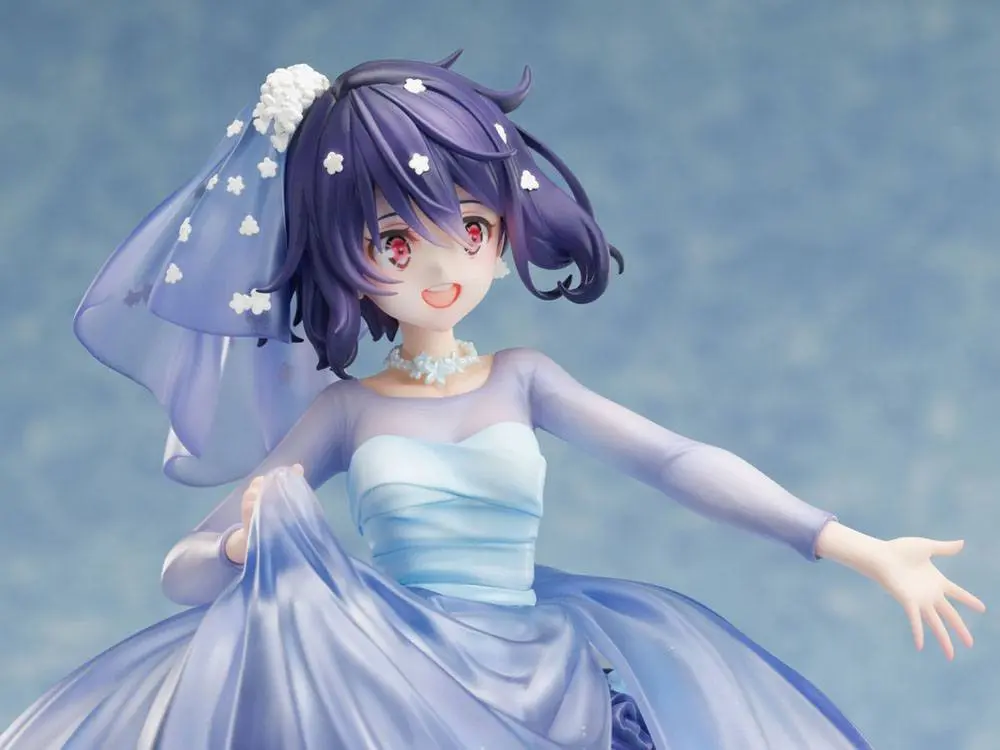 Zombie Land Saga Revenge PVC Statue 1/7 Ai Mizuno Wedding Dress 24 cm product photo