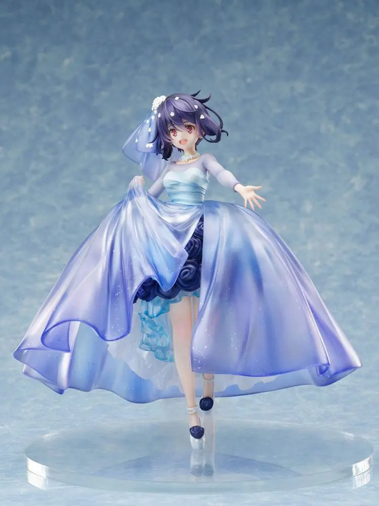 Zombie Land Saga Revenge PVC Statue 1/7 Ai Mizuno Wedding Dress 24 cm product photo