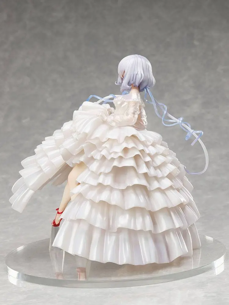 Zombie Land Saga Revenge PVC Statue 1/7 Junko Konno Wedding Dress 21 cm product photo