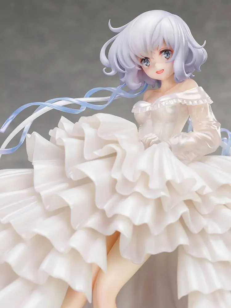 Zombie Land Saga Revenge PVC Statue 1/7 Junko Konno Wedding Dress 21 cm product photo