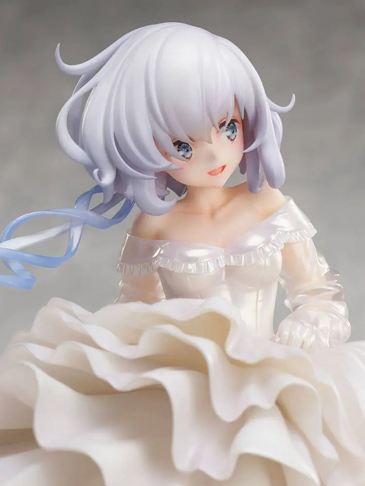 Zombie Land Saga Revenge PVC Statue 1/7 Junko Konno Wedding Dress 21 cm product photo