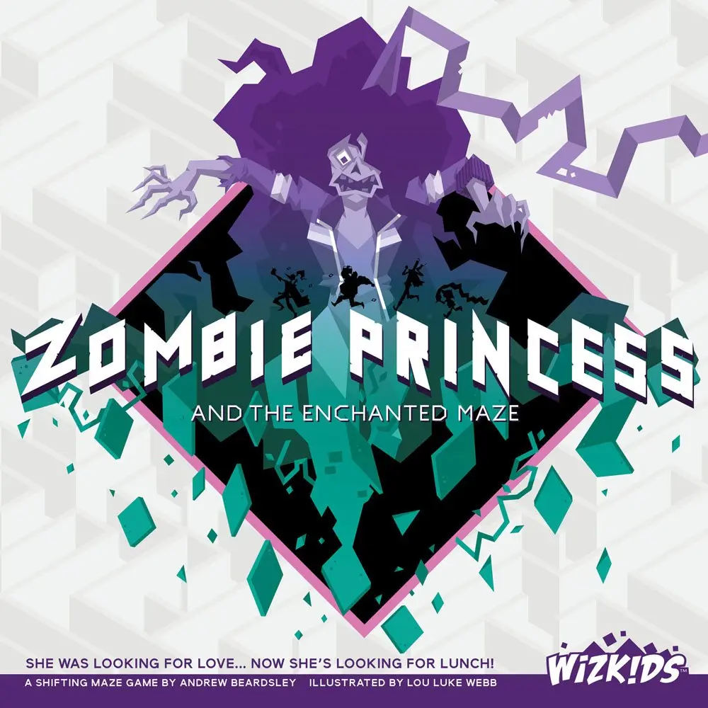 Zombie Princess and the Enchanted Maze Board Game *English Version* product photo