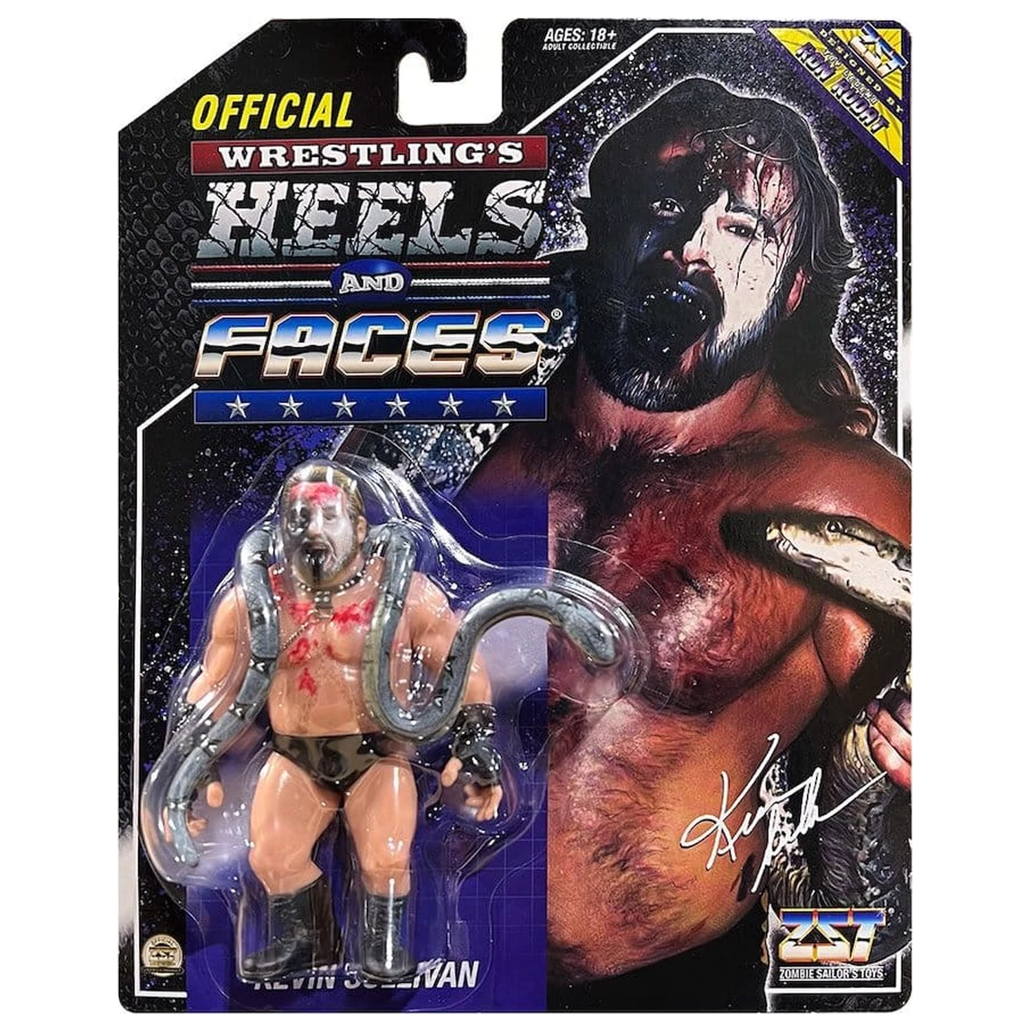 Zombie Sailor's Toys Action Figure Kevin Sullivan with Snake 11 cm product photo