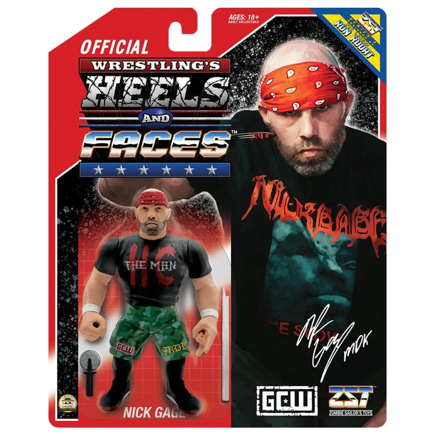 Zombie Sailor's Toys Action Figure Nick Gage 11 cm product photo