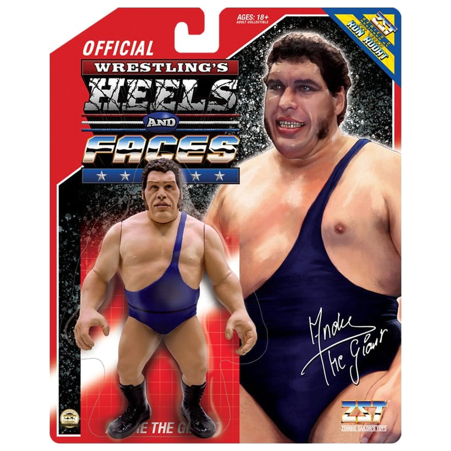 Zombie Sailor's Toys Action Figure Andre the Giant with blue strap 11 cm product photo