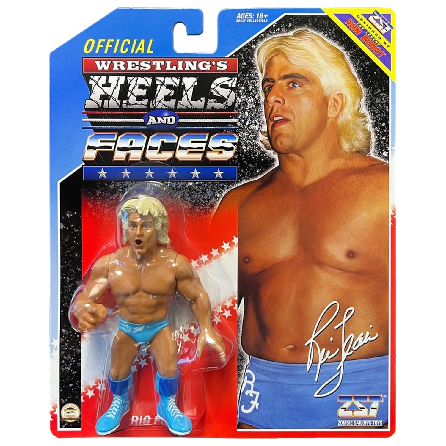 Zombie Sailor's Toys Action Figure Blue Gear Ric Flair Non-Bloody 11 cm product photo