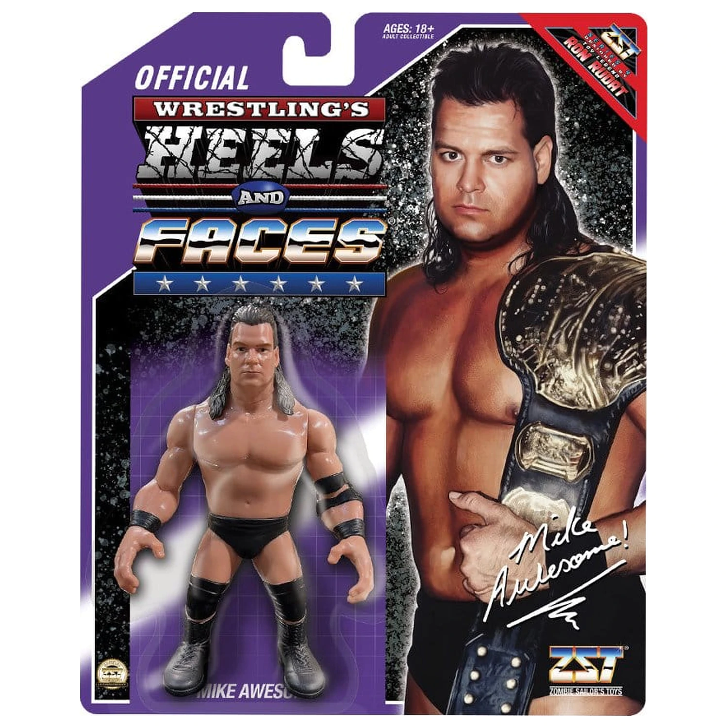Zombie Sailor's Toys Action Figure Mike Awesome 11 cm product photo