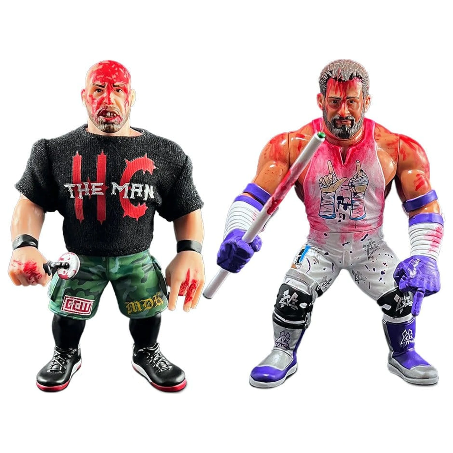 Zombie Sailor's Toys Action Figures 2-Pack Nick Gage vs. Matt Cardona 11 cm product photo