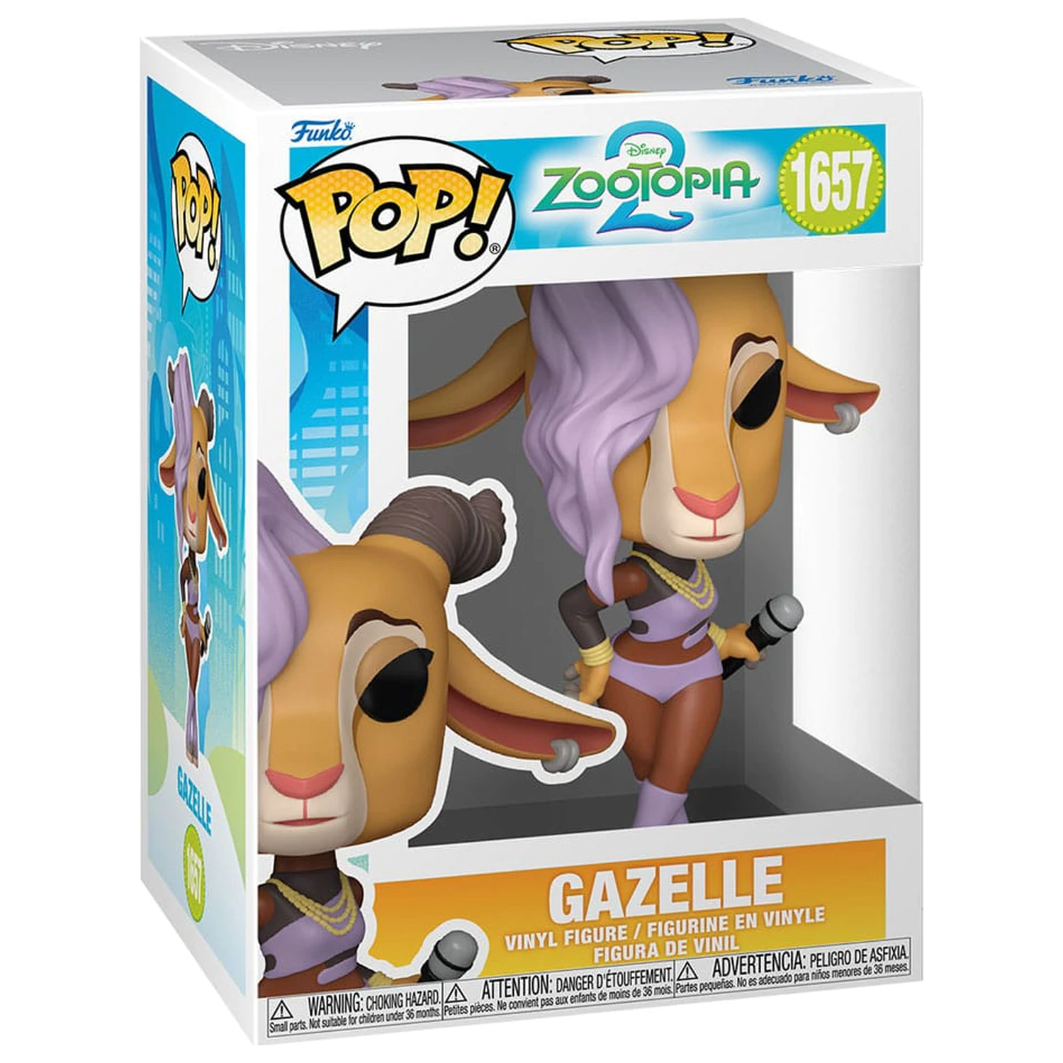 Zootopia 2 Funko POP! Movies Vinyl Figure Gazelle 9 cm product photo