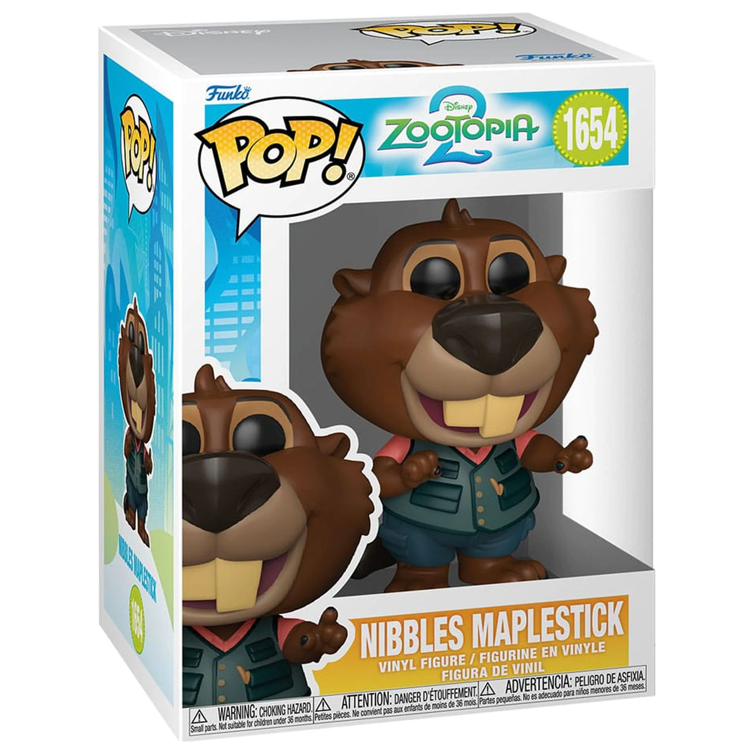 Zootopia 2 Funko POP! Movies Vinyl Figure Nibbles Maplestick 9 cm product photo