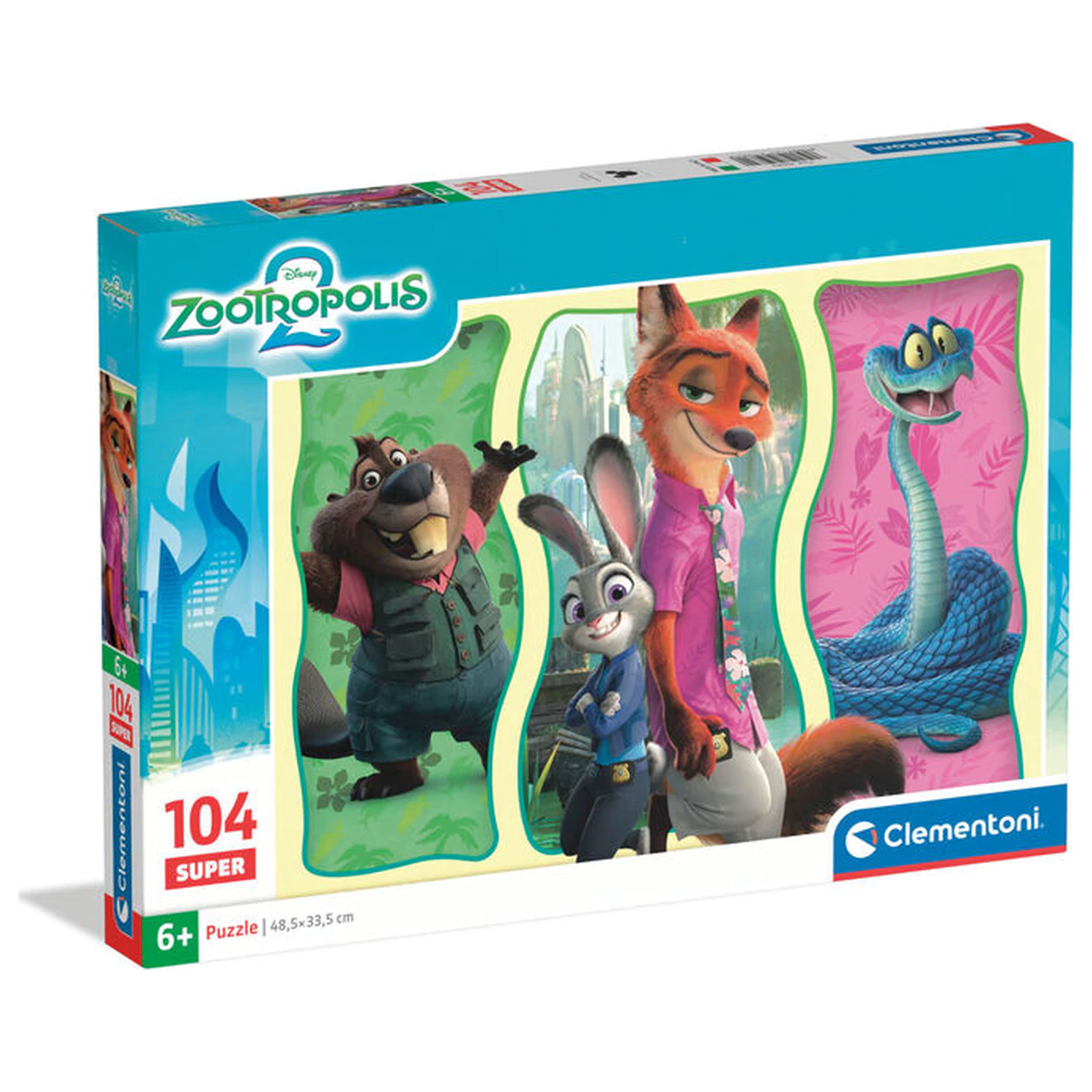 Zootopia 2 puzzle 104pcs product photo