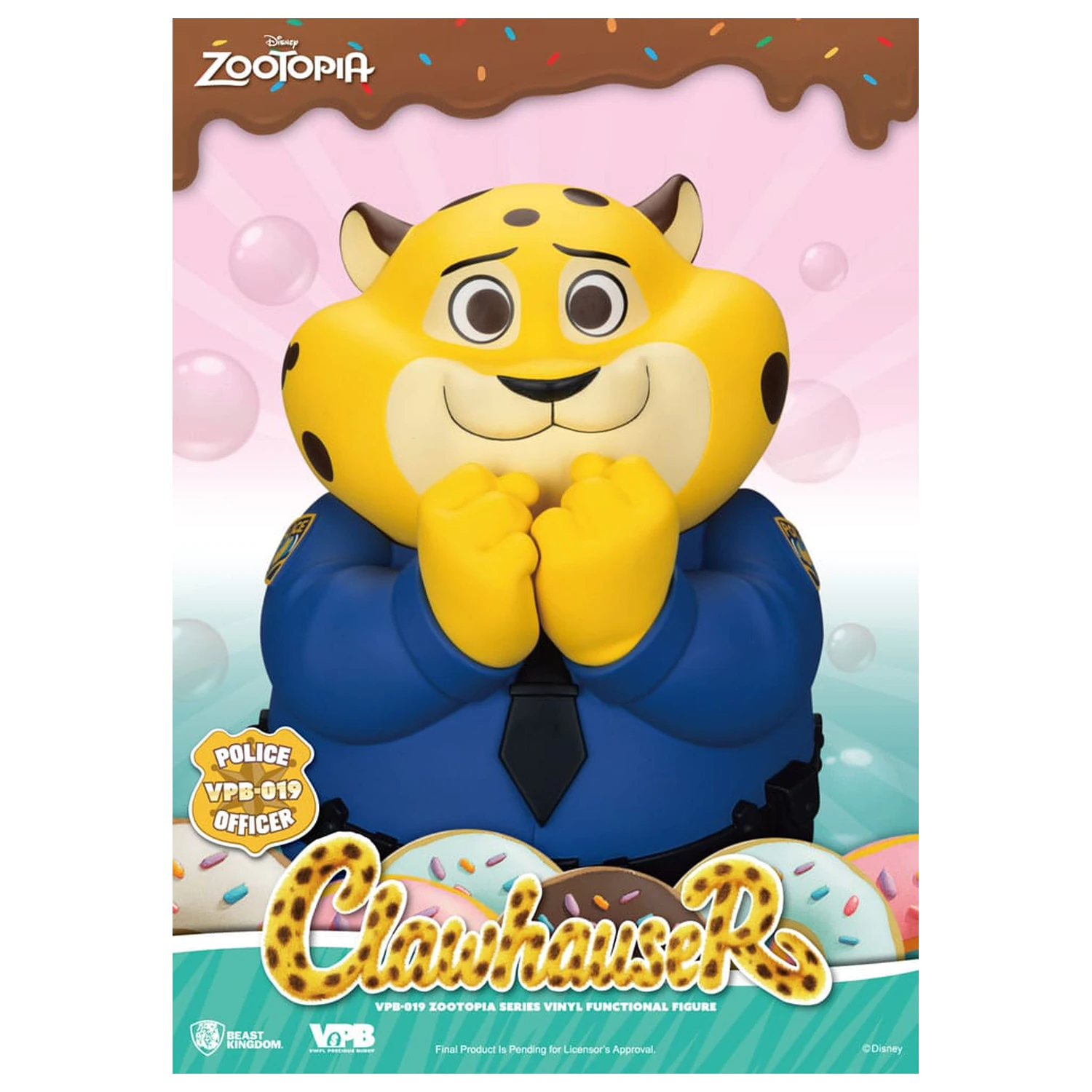 Zootopia Piggy Vinyl Bank Clawhauser 40 cm product photo
