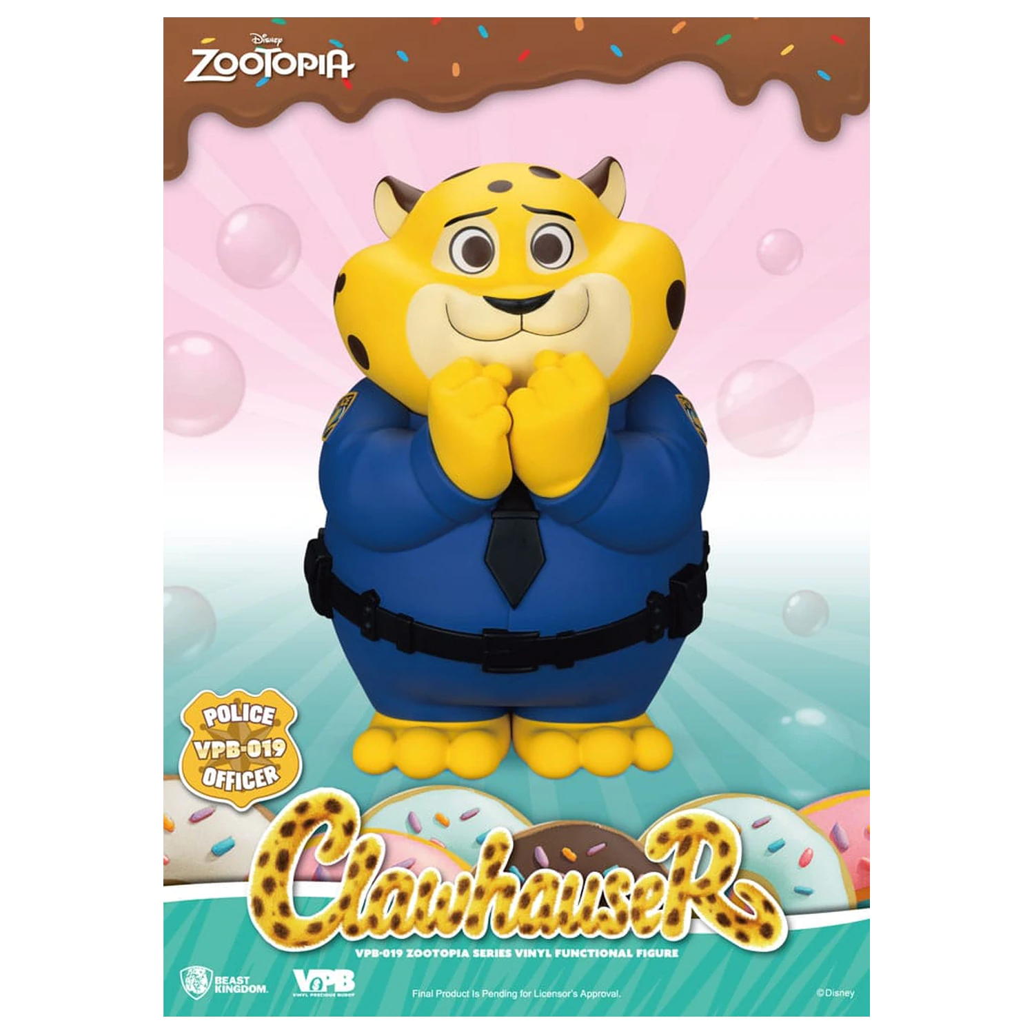 Zootopia Piggy Vinyl Bank Clawhauser 40 cm product photo