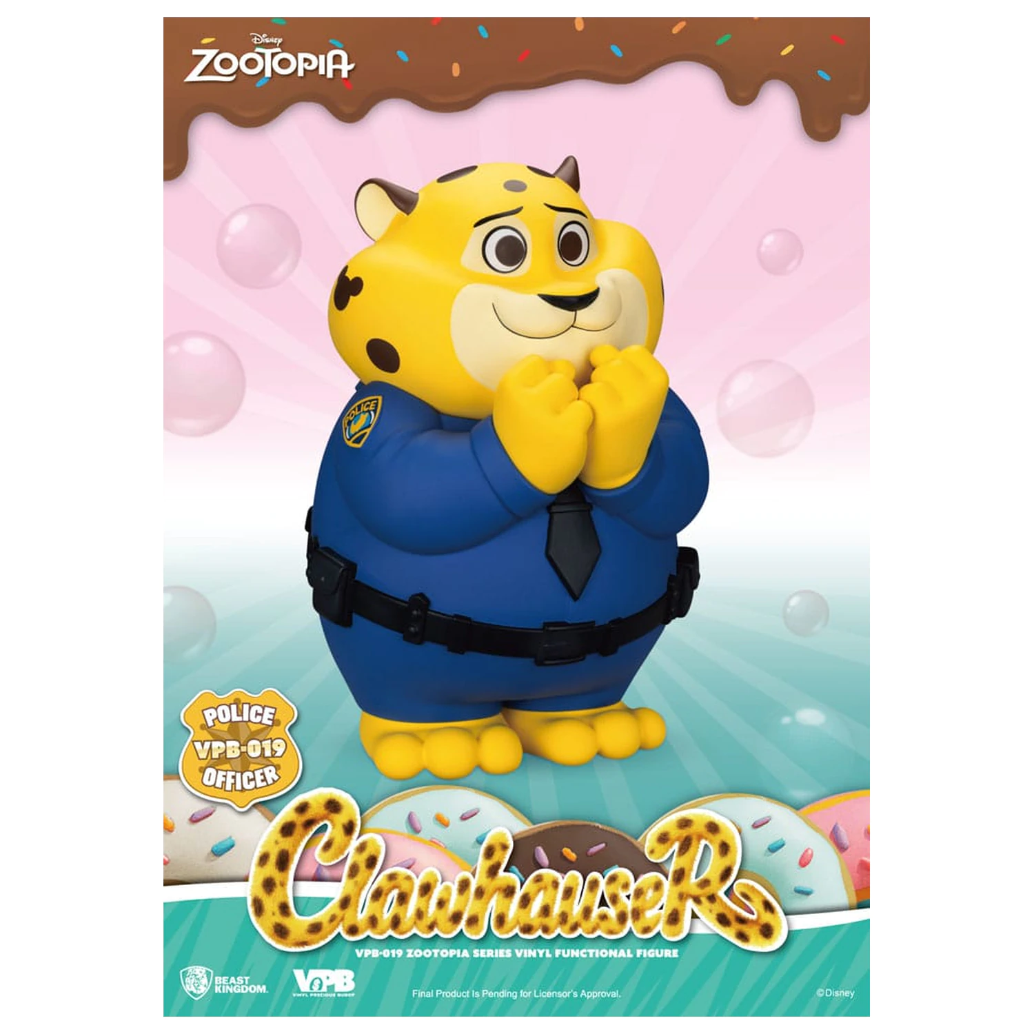 Zootopia Piggy Vinyl Bank Clawhauser 40 cm product photo