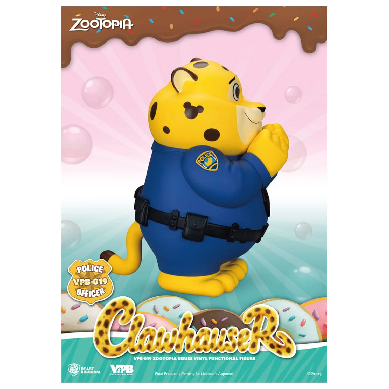 Zootopia Piggy Vinyl Bank Clawhauser 40 cm product photo