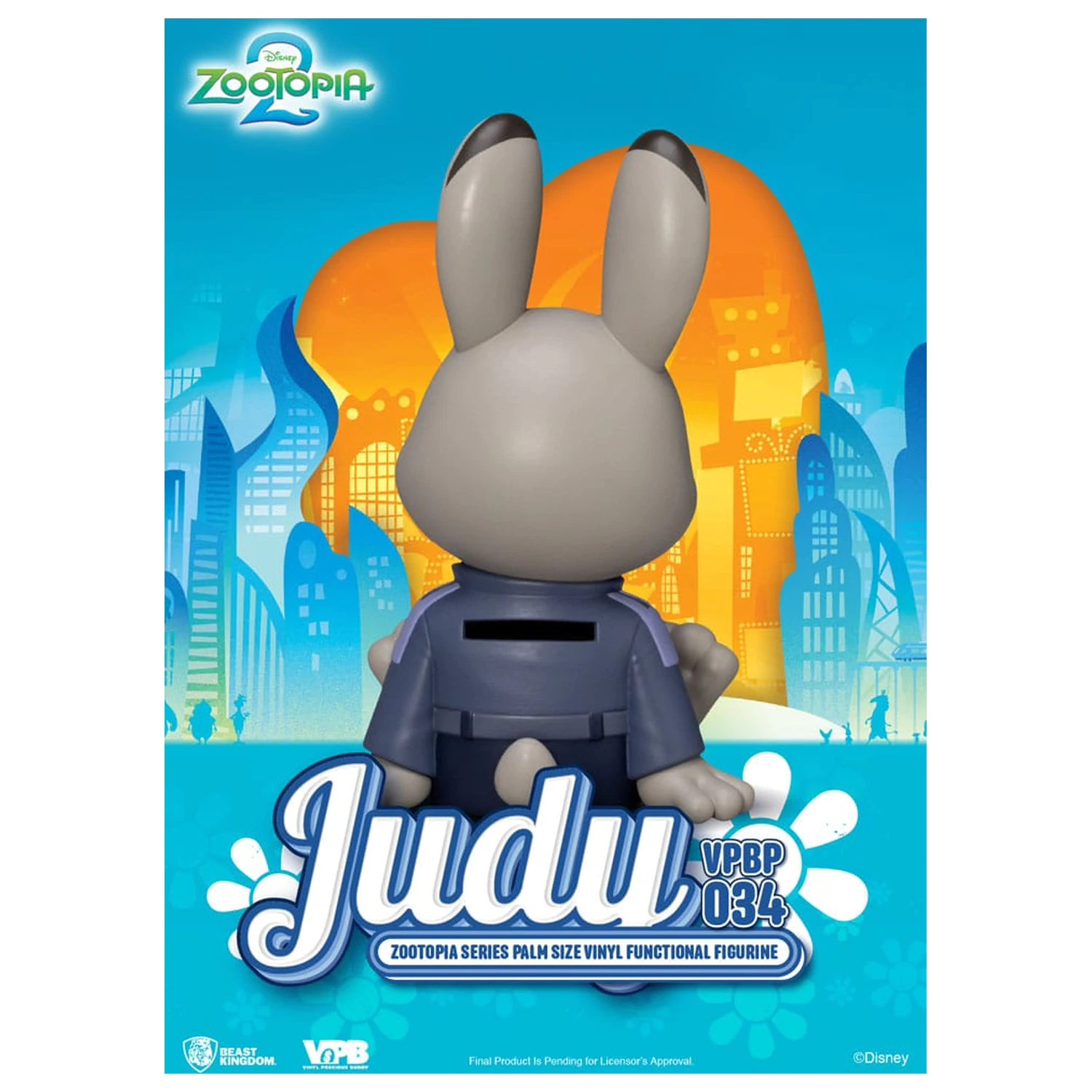 Zootopia Piggy Vinyl Bank Judy 15 cm product photo