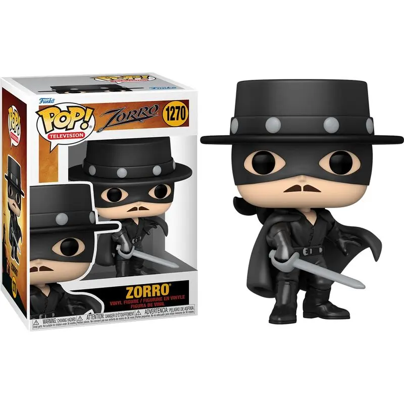 Zorro POP! TV Vinyl Figure Zorro Anniversary 9 cm termékfotó