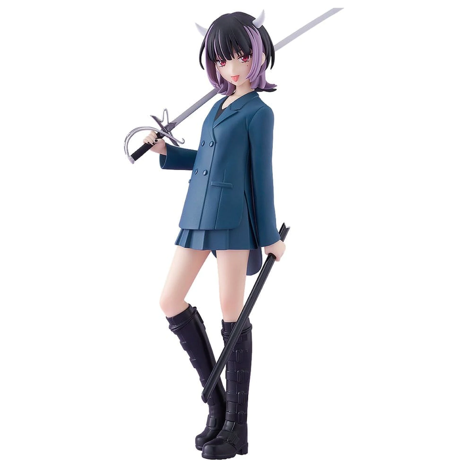 Zutto Mayonaka De Iinoni Pop Up Parade PVC Figure Nira-chan Devil (Time Left) 17 cm product photo