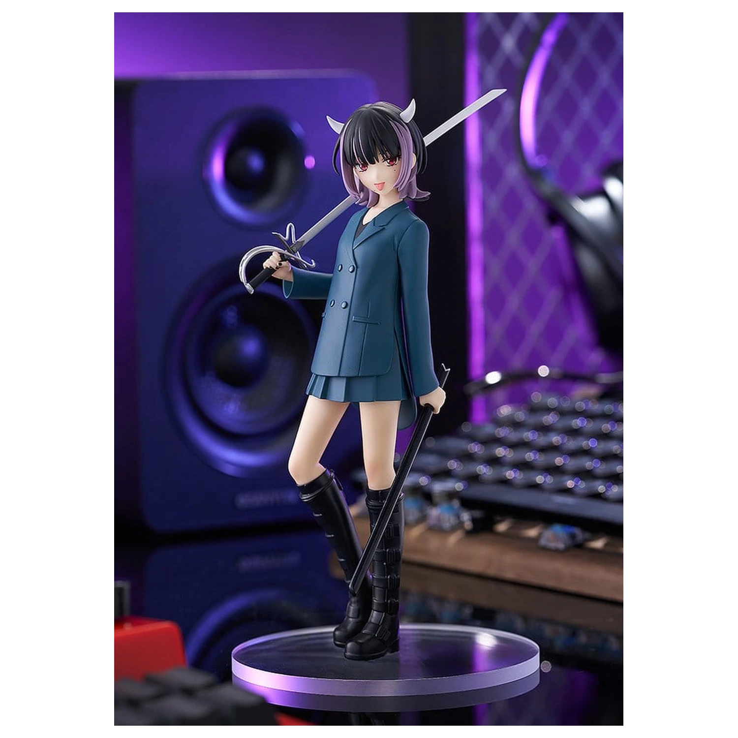 Zutto Mayonaka De Iinoni Pop Up Parade PVC Figure Nira-chan Devil (Time Left) 17 cm product photo