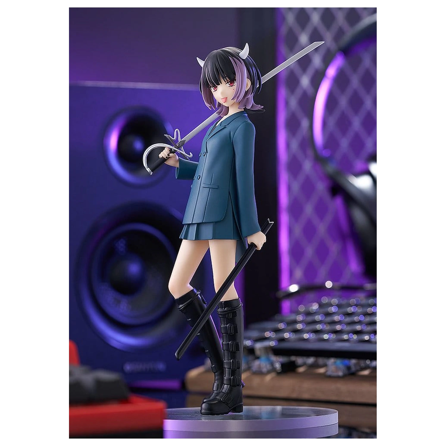 Zutto Mayonaka De Iinoni Pop Up Parade PVC Figure Nira-chan Devil (Time Left) 17 cm product photo