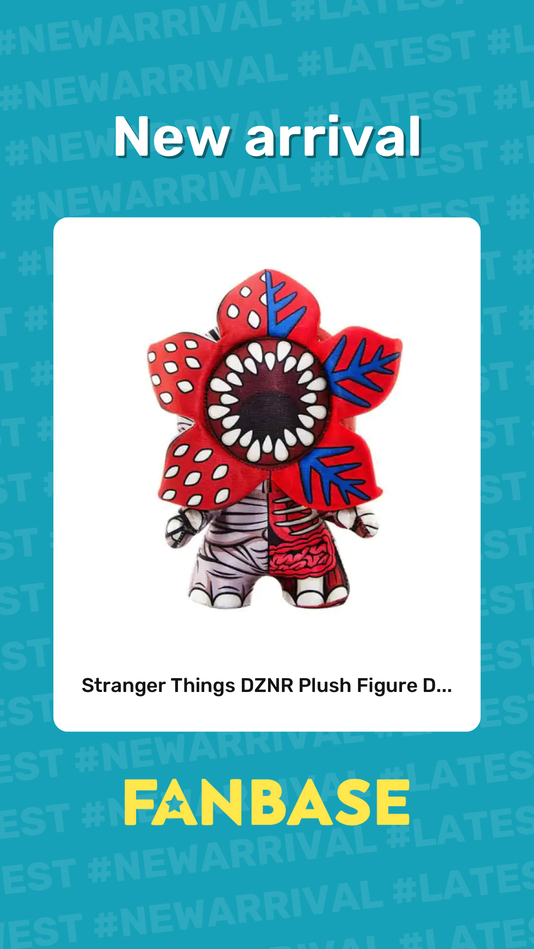 New arrival: Stranger Things DZNR Plush Figure D...