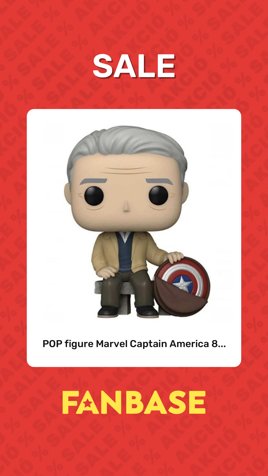 Sale: POP figure Marvel Captain America 8...