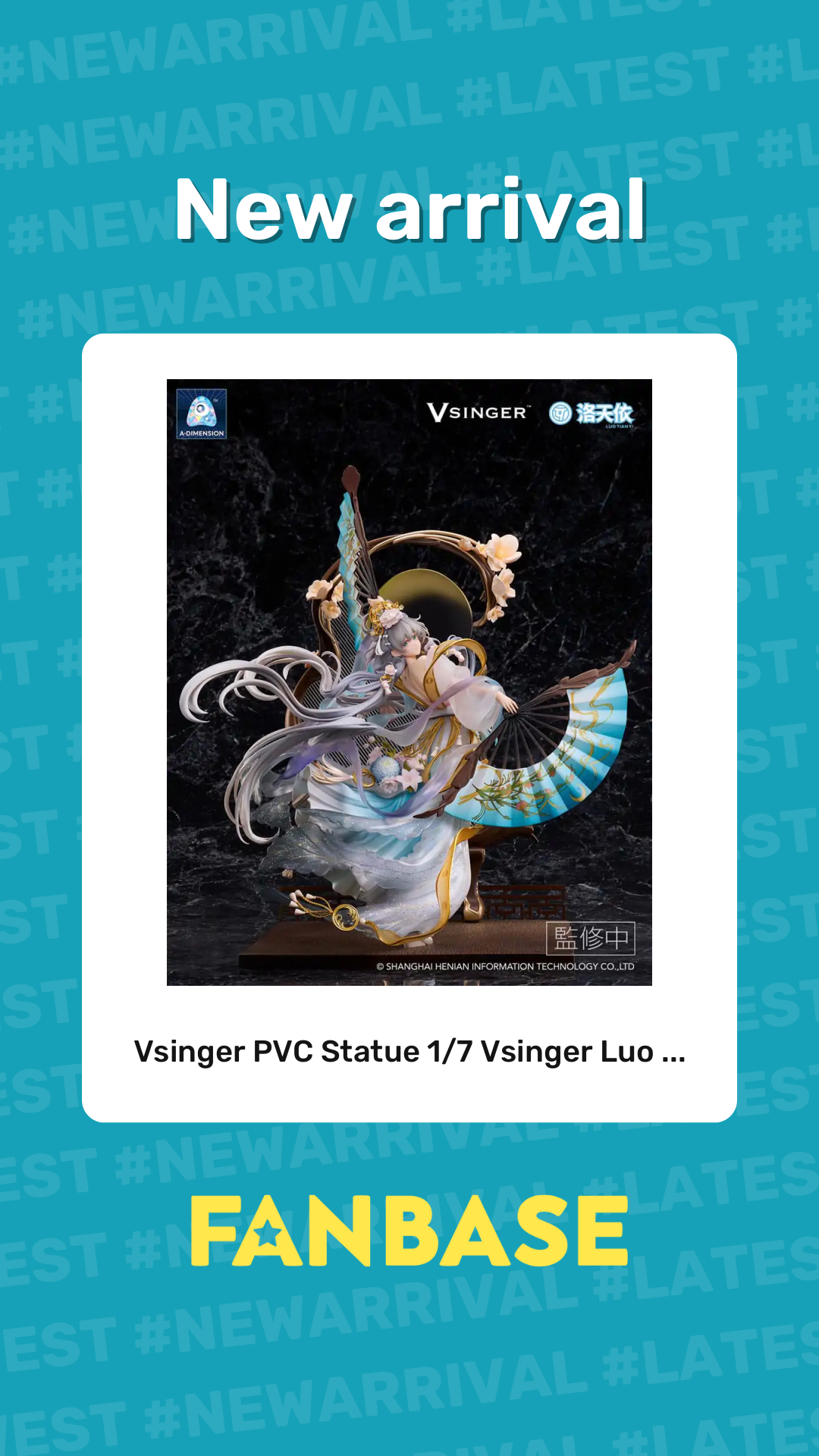 New arrival: Vsinger PVC Statue 1/7 Vsinger Luo ...