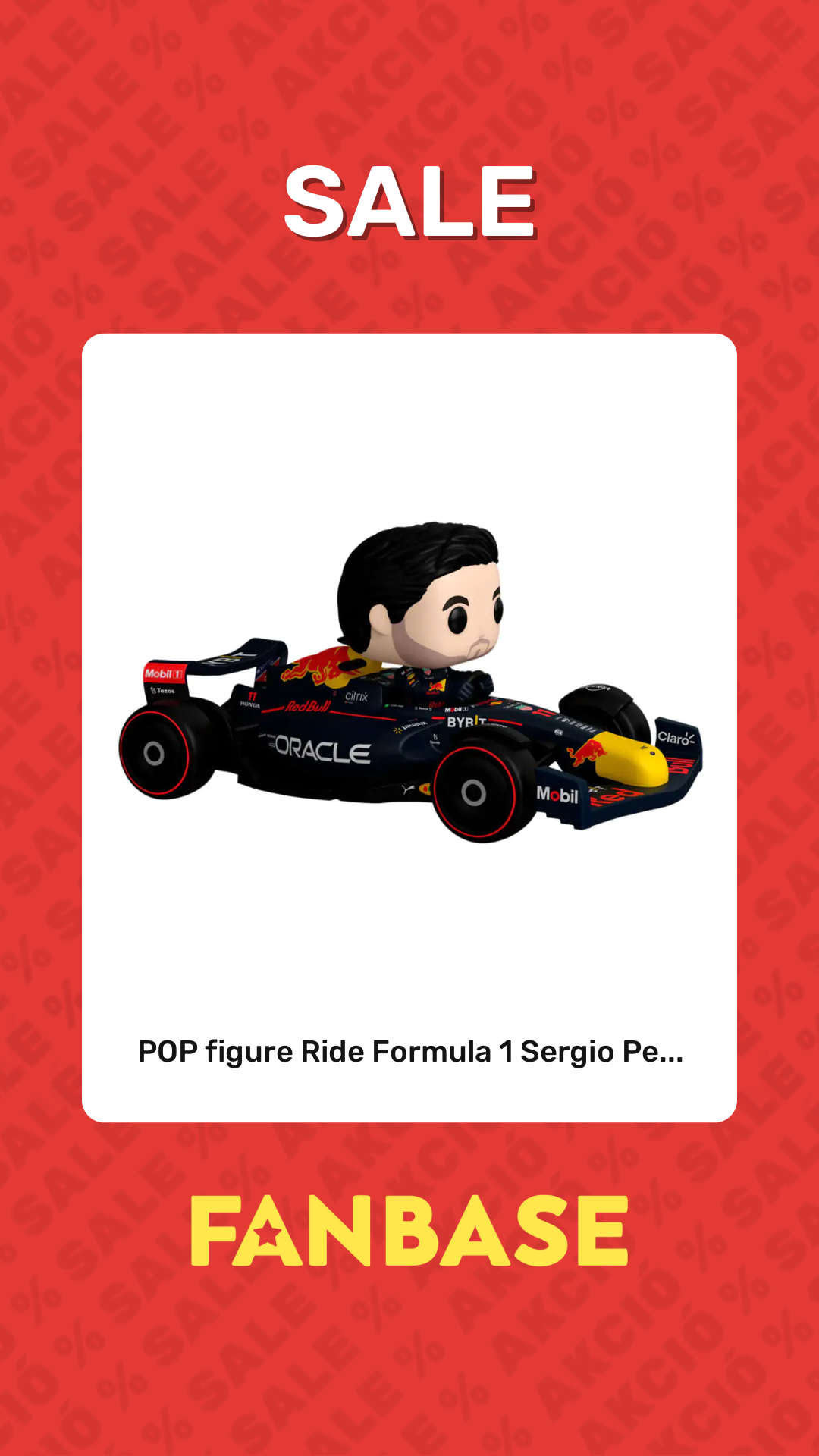 Sale: POP figure Ride Formula 1 Sergio Pe...